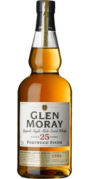 Glen Moray 25 Years - Port Wood Finish
